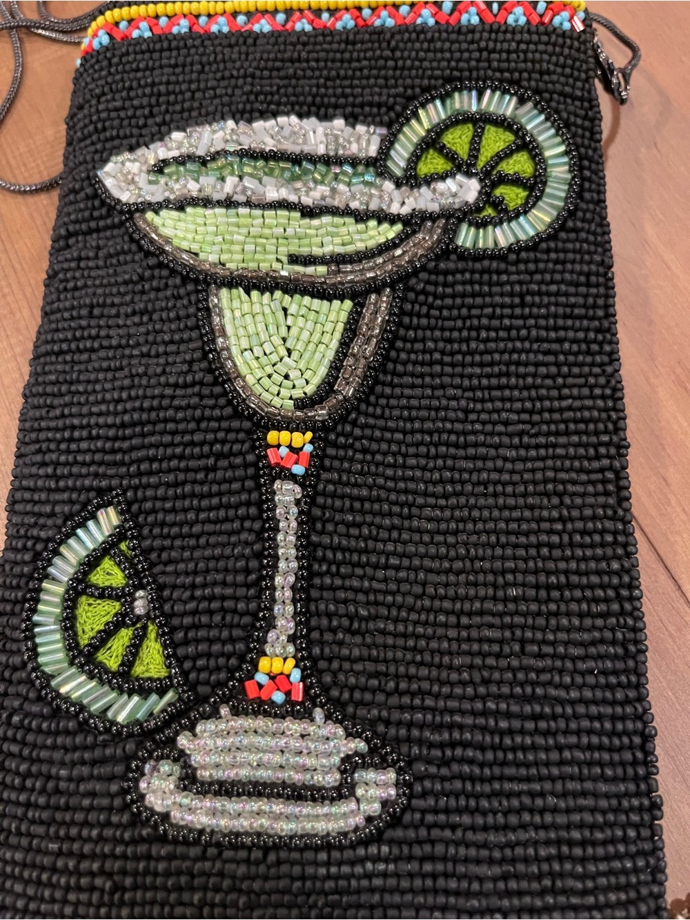 Mary Francis intricate beaded “Salty” Margarita phone case - Picture 5 of 7